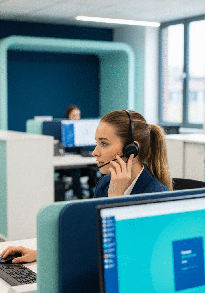 Virtual medical assistant managing patient scheduling and insurance verification for healthcare providers.